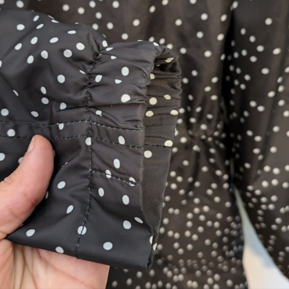 Hooded Polka Dot Rain Jacket - Small - Picture 10 of 11
